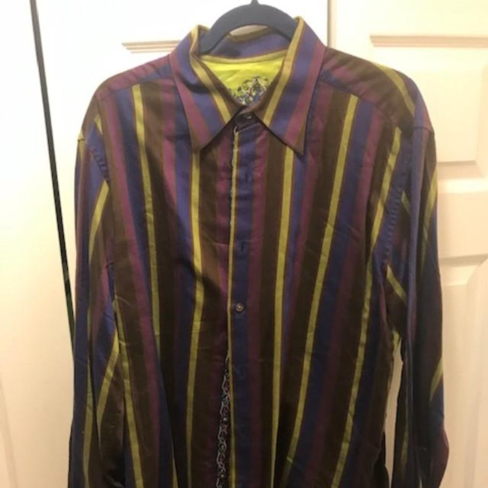 Robert Graham Men's button down leisure shirt XL